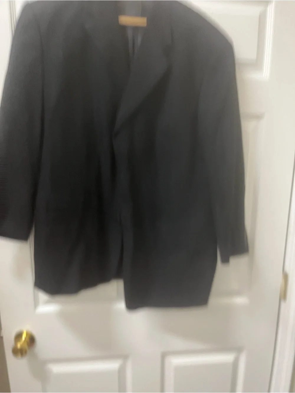 Jhane Barnes Black Trench Coat